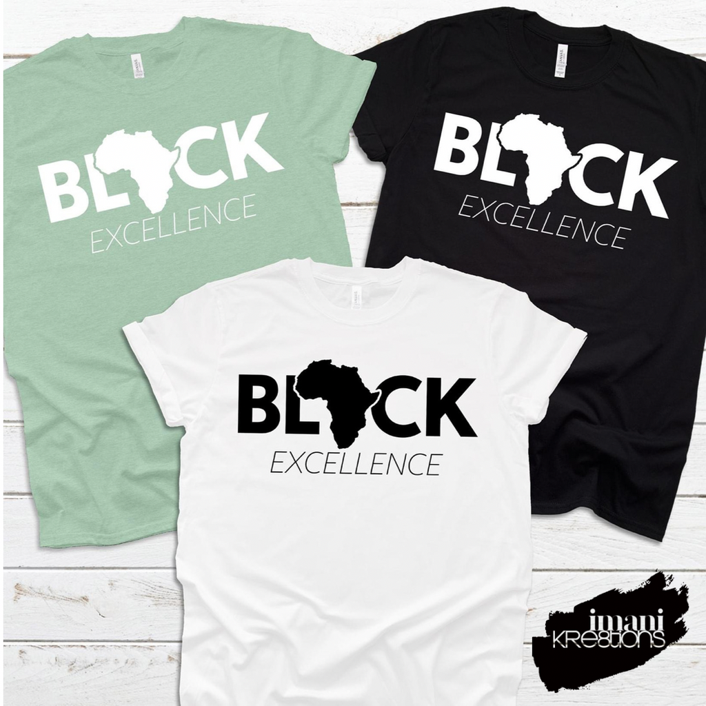 Black Excellence (white print)