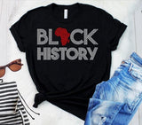 Black History T-shirt & Mask Set (RHINESTONE)